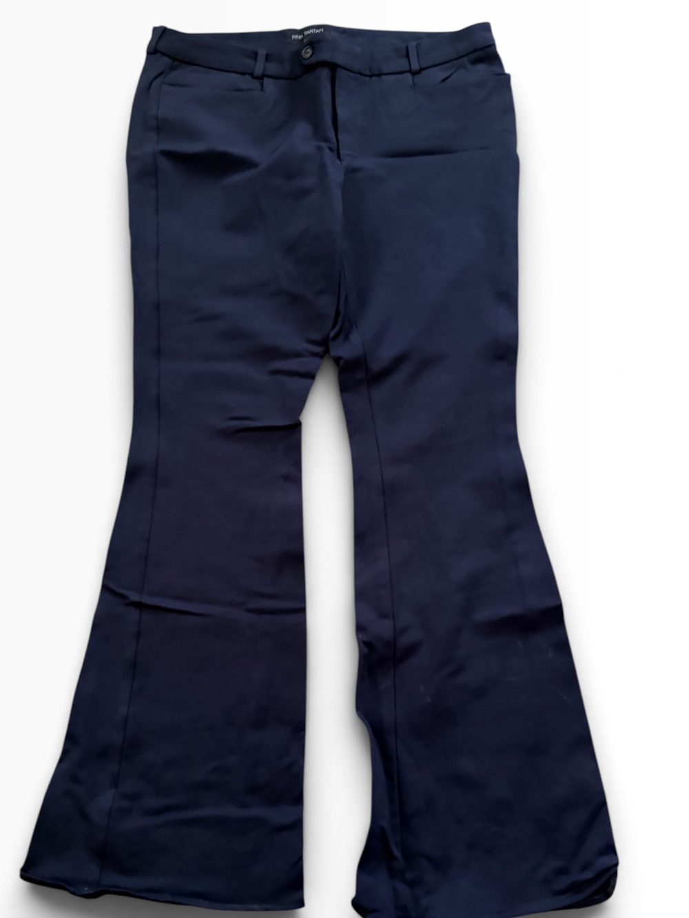 Pink Tartan Dark Navy Dress Pants size 12